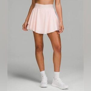 Lululemon court rival HR skirt athleisure Fit Tennis or golf skirt pink